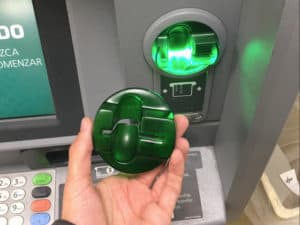 ATM Bank Card Skimmer